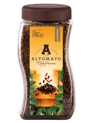 Altomayo Café Liofilizado Instantáneo Frasco 170gr