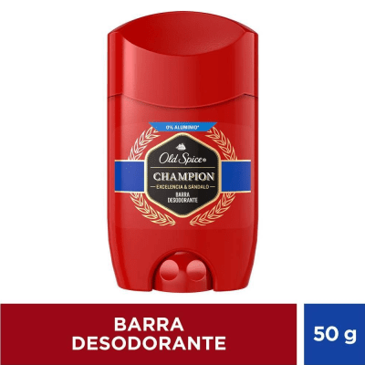Old Spice Desodorante Champion Barra 50gr