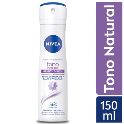 Nivea Antitranspirante Tono Natural Beuaty Touch Spray 150ml1