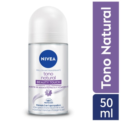 Nivea Antitranspirante Tono Natural Beauty Touch Roll-On 50ml1