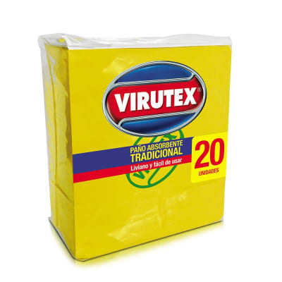 Virutex Paño Absorbente Tradicional Pack 20und1