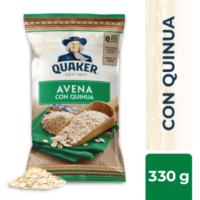 Quaker Avena con Quinua Bolsa 330gr