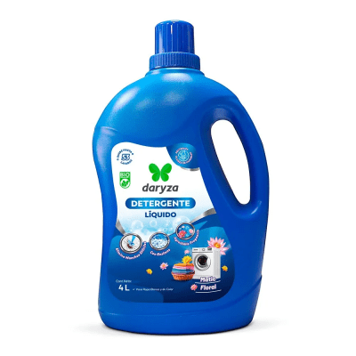 Daryza Detergente Líquido Matic Floral Galón 4lt1