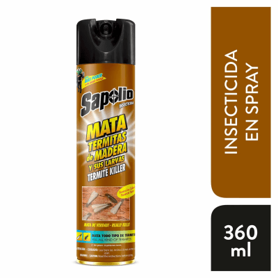 Sapolio Insecticida Mata Termitas de Madera Frasco 360ml