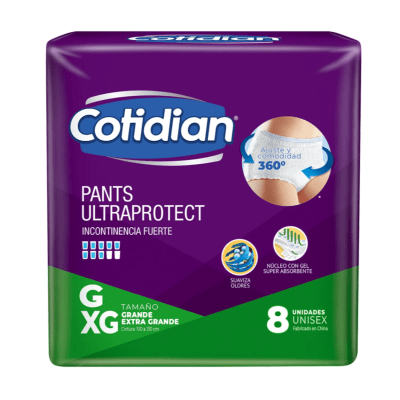 Cotidian Pants Ultraprotect Talla G/XG Bolsa 8und1