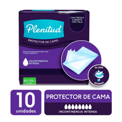Plenitud Protector de Cama Bolsa 10und