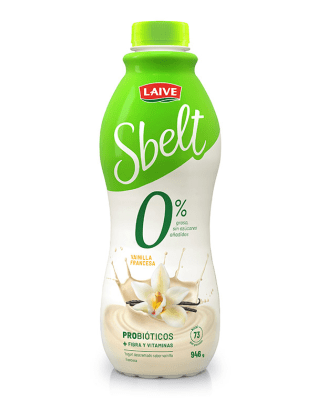 Laive Yogurt Sbelt Sabor Vainilla Francesa Botella 946gr