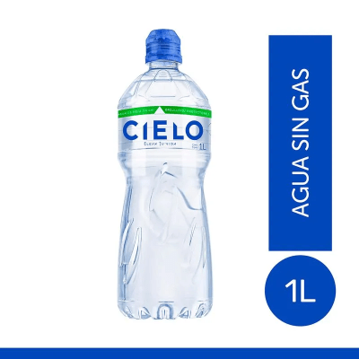 Cielo Agua sin Gas Botella 1lt