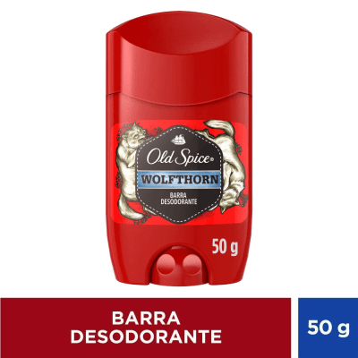 Old Spice Desodorante Wolfthorn Barra 50gr