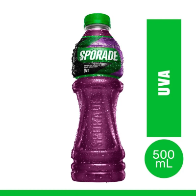Sporade Sabor Uva Botella 500ml