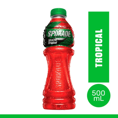 Sporade Sabor Tropical Botella 500ml