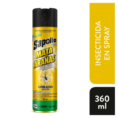 Sapolio Insecticida Mata Arañas Frasco 360ml