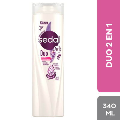 Sedal Shampoo & Acondicionador Dúo 2en1 Frasco 340ml1