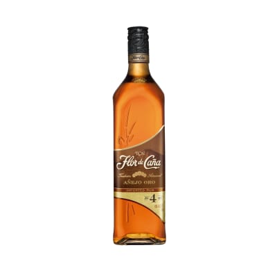 Ron Flor de caña 4 Años Añejo Oro Botella 750ml