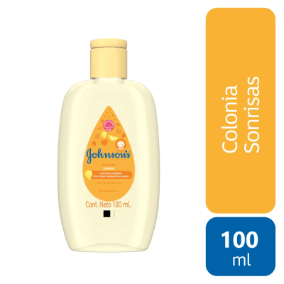 Johnsons Baby Colonia Sonrisas Frasco 100ml1