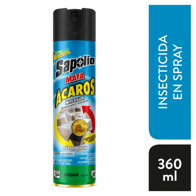 Sapolio Insecticida Mata Ácaros Frasco 360ml