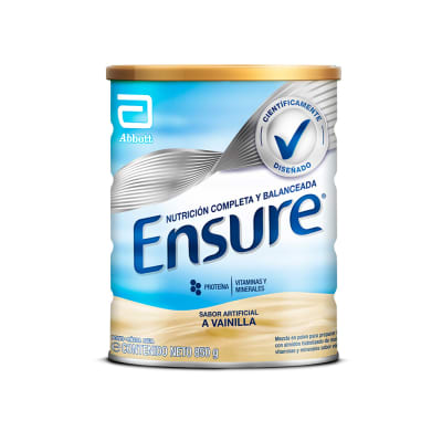 Ensure Sabor Artificial a Vainilla Lata 850gr