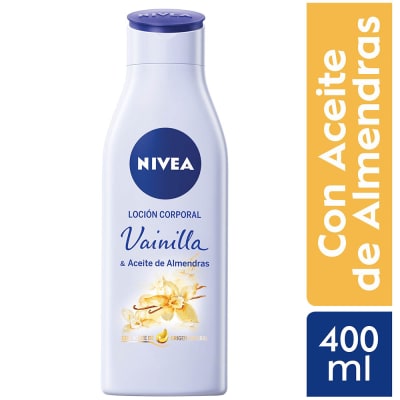 Nivea Loción Corporal Vainilla & Aceite de Almendras Frasco 400ml