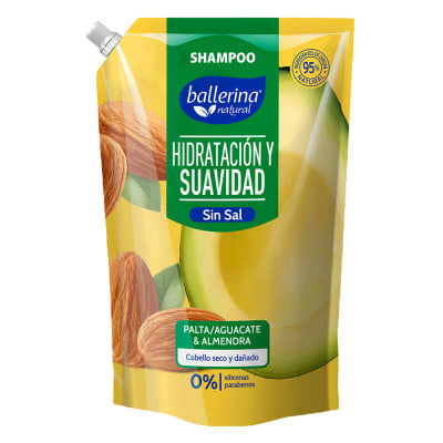 Ballerina Shampoo Palta/Aguacate & Almendra Doypack 750ml