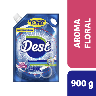 Dest Detergente Líquido Aroma Floral Doypack 900gr