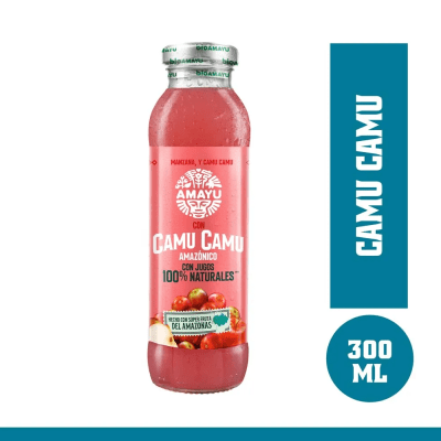Bio Bebida de Manzana y Camu Camu Botella 300ml1