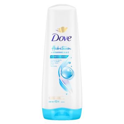 Dove Acondicionador Hidratación + Vitaminas A&E Frasco 400ml