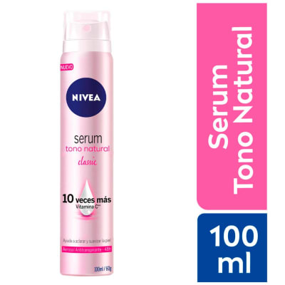 Nivea Antitranspirante Serum Tono Natural Classic Spray 100ml