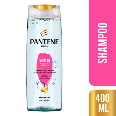 Pantene Shampoo Micelar Purifica & Hidrata 400ml