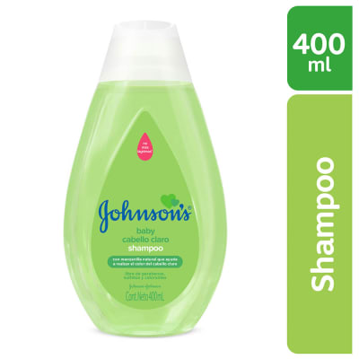 Johnsons Shampoo Baby Cabello Claro Frasco 400ml