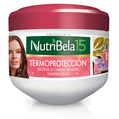 Nutribela 15 Tratamiento Termoprotección Pote 300ml