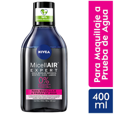 Nivea Agua Micelar Bifásico Expert Botella 400ml