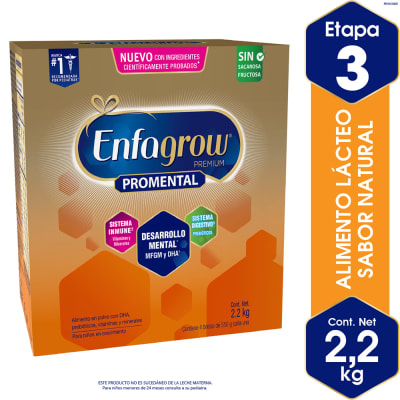 Enfagrow Premium Promental Sabor Natural Caja 2.2kg