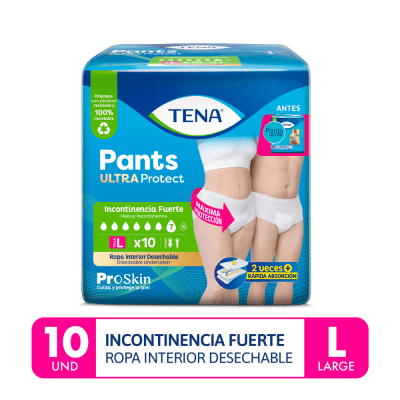 Tena Pants Ultra Protect Talla L Bolsa 10und