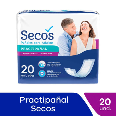 Secos Practipañal Bolsa 20und