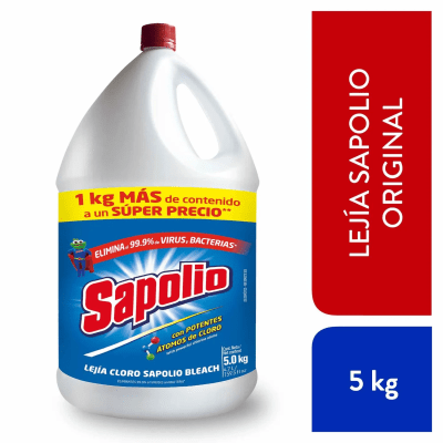 Sapolio Lejía Original Galón 5lt1