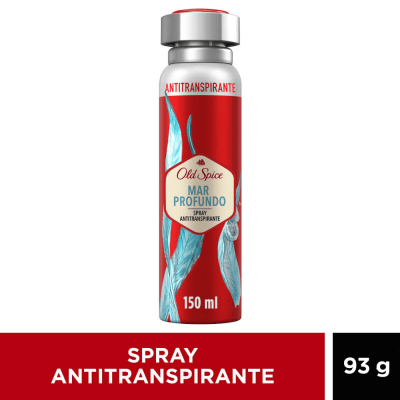 Old Spice Antitranspirante Mar Profundo Spray 150ml1