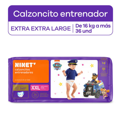 Ninet Pañal Calzoncitos Talla XXL Bolsa 36und