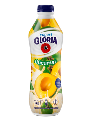 Gloria Yogurt Sabor Lúcuma Botella 946gr