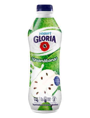 Gloria Yogurt Sabor Guanábana Botella 946gr