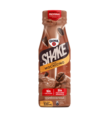 Gloria Shake Sabor Mocacchino Botella 320ml1