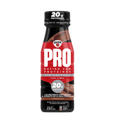 Gloria Pro Sabor Chocolate Botella 330ml1