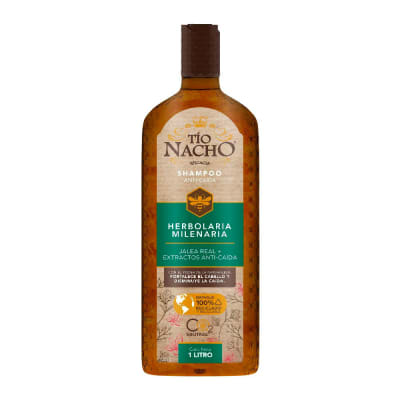 Tío Nacho Shampoo Herbolaria Milenaria Frasco 1lt