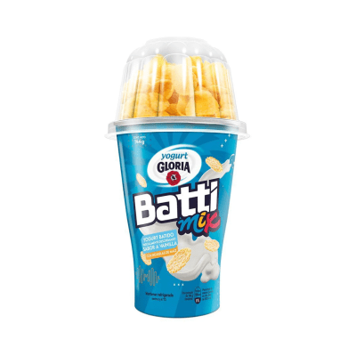 Gloria Battimix Yogurt Sabor a Vainilla Vaso 144gr