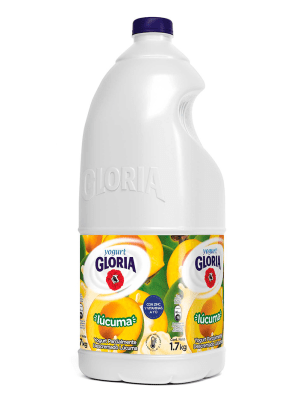 Gloria Yogurt Sabor Lúcuma Botella 1.6kg1