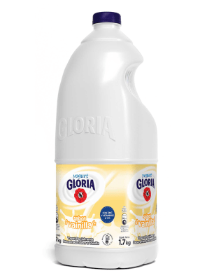 Gloria Yogurt Sabor Vainilla Botella 1.6kg