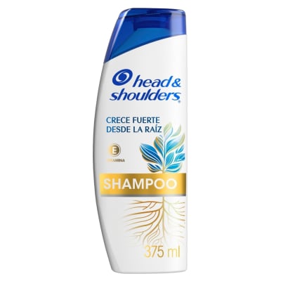 Head & Shoulders Shampoo Crece Fuerte Desde la Raíz Frasco 375ml