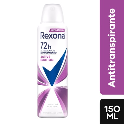 Rexona Antitranspirante Active Emotion Spray 150ml