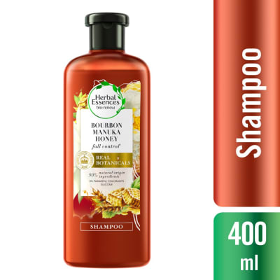 Herbal Essences Shampoo Bourbon Manuka Honey Frasco 400ml
