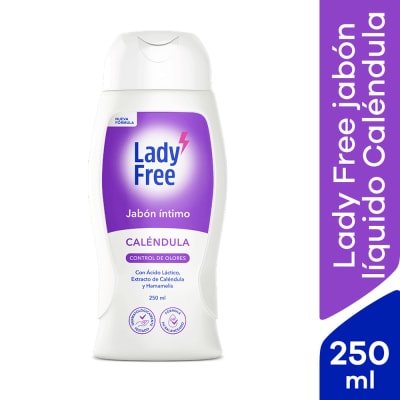 Lady Free Jabón Íntimo Caléndula Frasco 250ml
