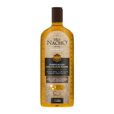 Tío Nacho Shampoo Purificación con Células Madre Frasco 1lt